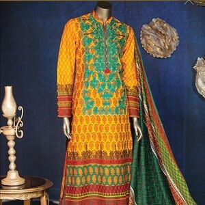 Junaid jamshaid women’s 3piece suit size small